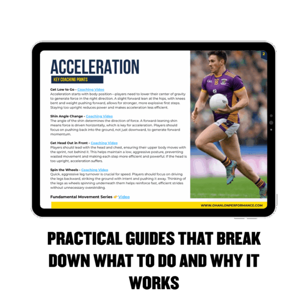 GAA Speed & Agility Program II - Image 4